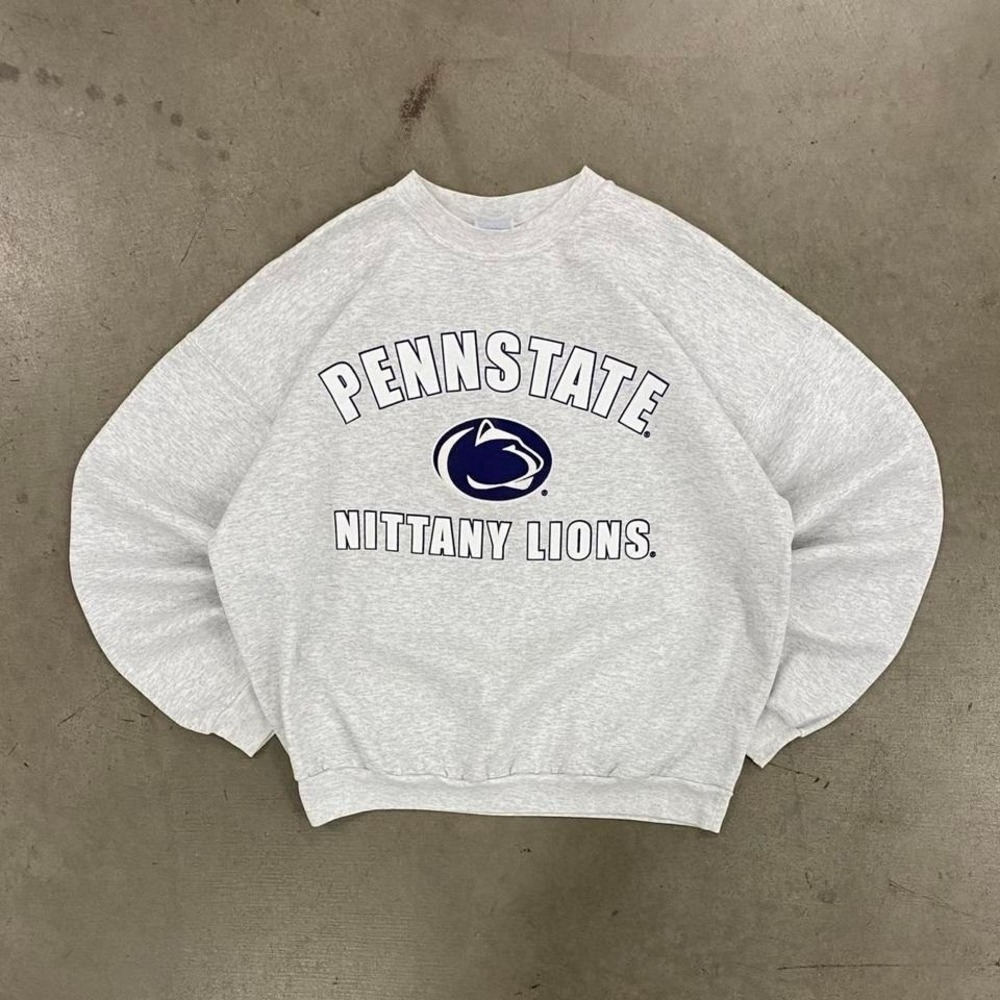 Vintage 90s Penn State University Nittany Lions College Hanes Crewneck Size XL